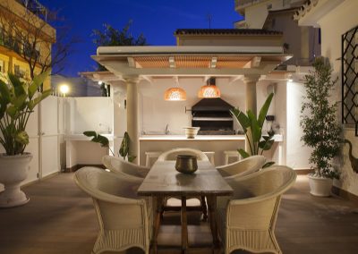 Terraza Villa Casa Colón Fuengirola